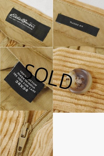 画像2: ビンテージ【Eddie Bauer】【エディーバウアー】【ライトブラウン】【コーデュロイパンツ】【34ｘ34】  (2)