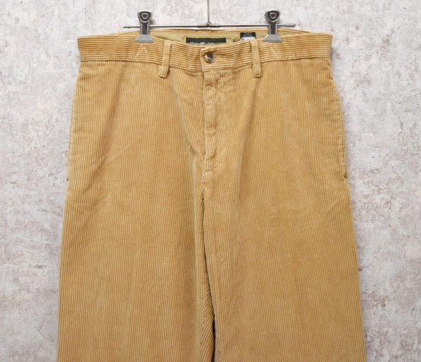 画像4: ビンテージ【Eddie Bauer】【エディーバウアー】【ライトブラウン】【コーデュロイパンツ】【34x34】  (4)