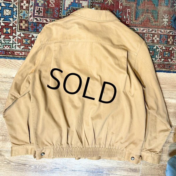 画像4: 【ビンテージ】 L.L.Bean 【LLビーン】【キャメル】コットンジャケット【サイズT-L】  (4)