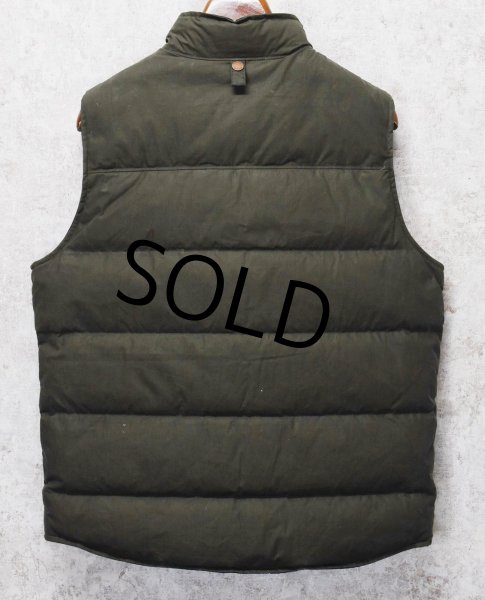 画像3: デッドストック【ビンテージ】【ORVIS】【オービス】【オリーブグリーン】【オイルドダウンベスト】【サイズM】  (3)