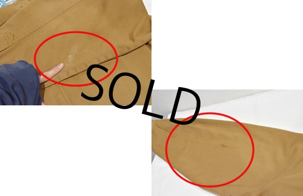 画像3: 【ビンテージ】 L.L.Bean 【LLビーン】【キャメル】コットンジャケット【サイズT-L】  (3)