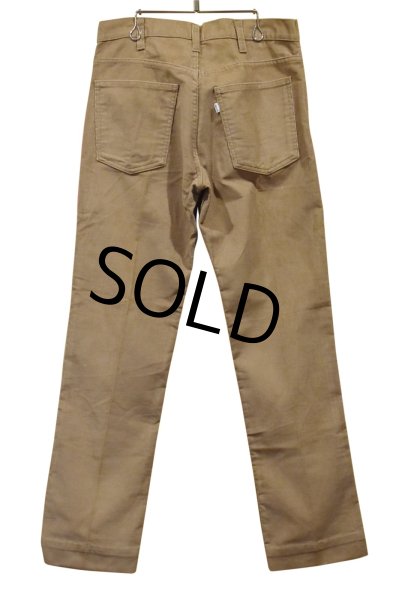 画像3: 程度良好【USA製】【ビンテージ】LEVI'S【リーバイス】【519】【タロン42】【ライトブラウン】【コーデュロイパンツ】【32×32】  (3)