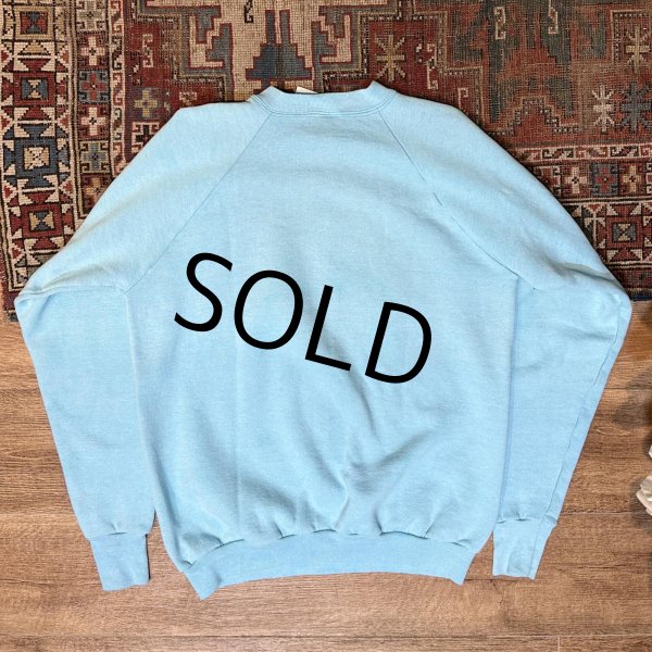 画像3: 90's【USA製】ビンテージ【FRUIT OF THE LOOM】【フルーツオブザルーム】【Washington】水色【スウェット】【サイズXL】  (3)