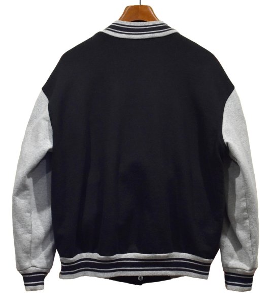 画像3: 【ビンテージ】FRUIT OF THE LOOM【フルーツオブザルーム】Ryerson Tull Chicago【黒xグレー】【スウェットスタジャン】【サイズL】  (3)