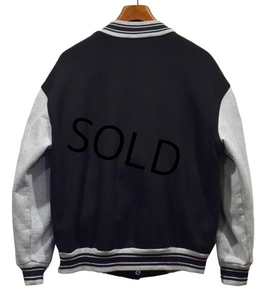 画像3: 【ビンテージ】FRUIT OF THE LOOM【フルーツオブザルーム】Ryerson Tull Chicago【黒ｘグレー】【スウェットスタジャン】【サイズＬ】  (3)