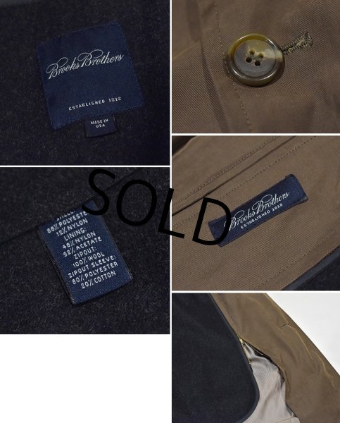 画像2: USA製 ビンテージ【ブルックスブラザーズ】【Brooks Brothers】【オリーブグリーン】【ライナー付き】【ジャケット】  (2)