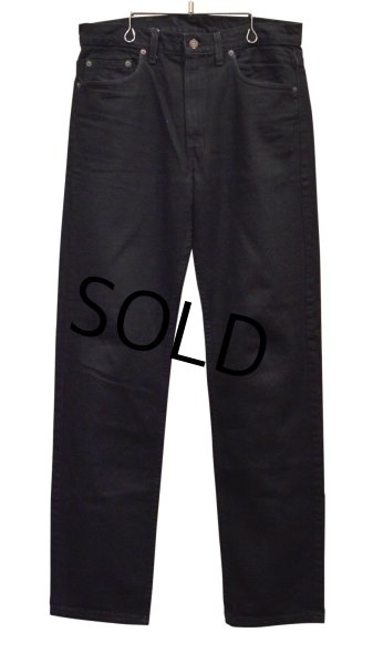 画像1: 【USA製】ビンテージ【LEVI'S】【リーバイス505】５０５【デニムパンツ】【ブラックデニム】黒【34ｘ34】  (1)