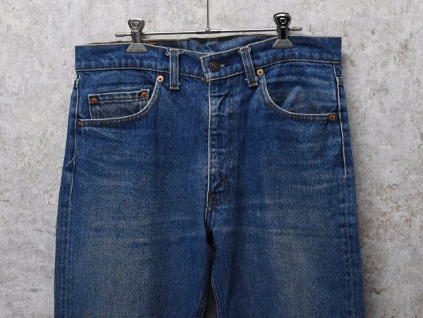 画像3: USA製【ビンテージ】【LEVI'S】【リーバイス505】505【デニムパンツ】【33x34】  (3)