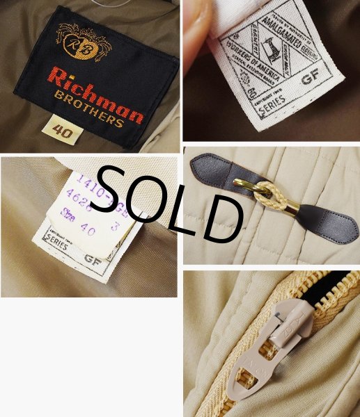 画像2: 【ビンテージ】【Richman Brothers】【リッチマンブラザーズ】ベージュ【ダッフル】【ダウンコート】【サイズ40】  (2)