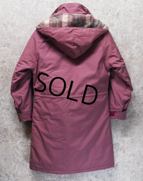 画像3: 80's【USA製】【ビンテージ】【L.L.Bean】LLビーン【ウール裏地】【ピンク】【マウンテンパーカー】レディース古着【サイズW-S】  (3)