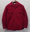 画像1: USA製【ビンテージ】【L.L.Bean 】【ＬＬビーン】赤【シャモアクロスシャツ】【サイズ16】  (1)