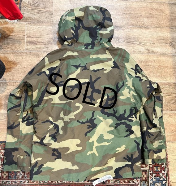画像3: デッドストック 90s 【ビンテージ】【米軍実物】【U.S.ARMY】【ECWCS】エクワックス 【ウッドランド】【ゴアテックスパーカー】【L-SHORT】  (3)