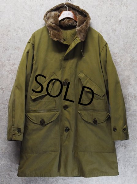 画像1: 【40's】【ビンテージ】【米軍実物】U.S.ARMY【M-45】【オーバーコートパーカー】【サイズM】  (1)