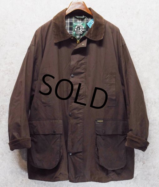 画像1: 程度良好【イングランド製】【OXFORD】【ブラウン】【オイルドジャケット】【フード付きジャケット 】【サイズXXL】  (1)