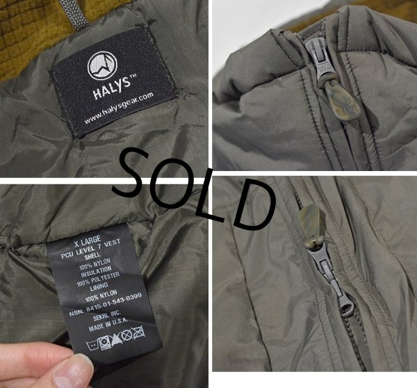 画像2: 【デッドストック】【米軍実物】【SEKRI製】【PCU】【レベル7】【プリマロフト】【ベスト】【XL】  (2)