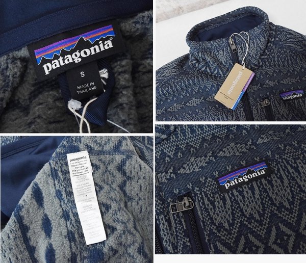 画像2: 新品未使用!!【パタゴニア】patagonia【ベターセーター】【FALCONER LEGEND NEW NAVY】【サイズS】  (2)