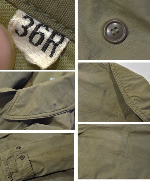 画像2:  40s【ビンテージ】【米軍実物】 マッキーノジャケット【マッキノーコート】【ジープコート】【36R】  (2)