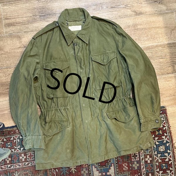 画像1: 50's【米軍実物】ビンテージ【U.S.ARMY】【M-51】【フィールドジャケット】【M-R】  (1)