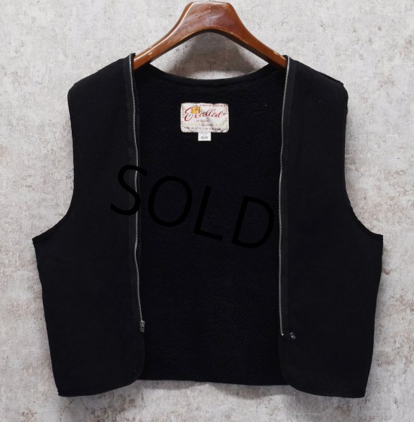 画像5: USA製【ビンテージ】【EXCELLED】【エクセル】【黒】【ボアライナー付き】【シングルライダースジャケット】【サイズUS40R】  (5)