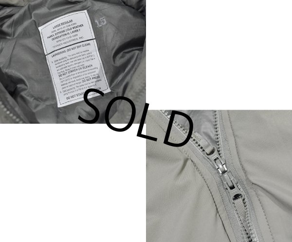 画像2: ほぼ未使用【米軍実物】【ECWCS】【GENIII】【レベル7】【プリマロフトジャケット】【Ｌ-Ｒ】  (2)