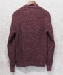 画像3: 【ビンテージ】【OLD NAVY】【オールドネイビー】【薄あずき色】【ロールネック】【コットンセーター】【サイズM】  (3)