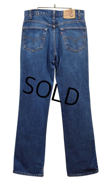画像3: 90's~【ビンテージ】【USA製】【LEVI'S】【リーバイス517】ブーツカット【デニムパンツ】【517】【34X34】  (3)