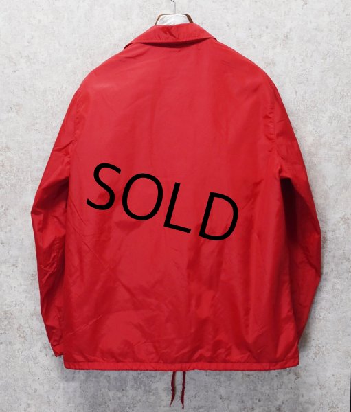 画像3: 80's【USA製】【L.L.Bean】LLビーン【赤】【コーチジャケット】【ジャケット】ナイロンジャケット【サイズＬ】  (3)