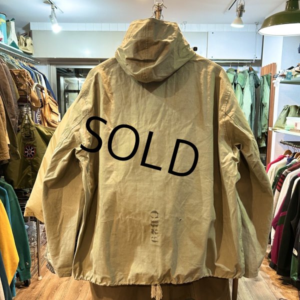 画像4: 【40's】【米軍実物】【ビンテージ】【U.S.NAVY】【フック】ウェットウェザーパーカー【レインパーカー】 【デッキパーカー】  (4)