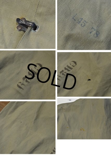 画像3: 【40's】【米軍実物】【ビンテージ】【U.S.NAVY】【フック】ウェットウェザーパーカー【レインパーカー】 【デッキパーカー】  (3)