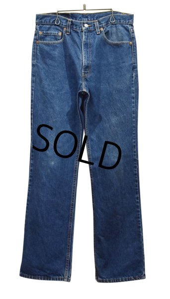 画像1: 90's~【ビンテージ】【USA製】【LEVI'S】【リーバイス５１７】ブーツカット【デニムパンツ】【517】【34Ｘ34】  (1)