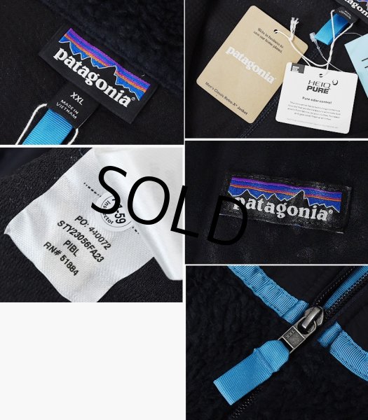 画像2: デッドストック【パタゴニア】patagonia【黒】【クラシックレトロXジャケット】フリース【サイズXXL】  (2)