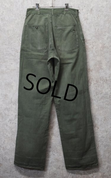 画像5: 50's【ビンテージ】米軍実物【USMC】【P53】【HBTパンツ】トラウザーズ【W30】   (5)