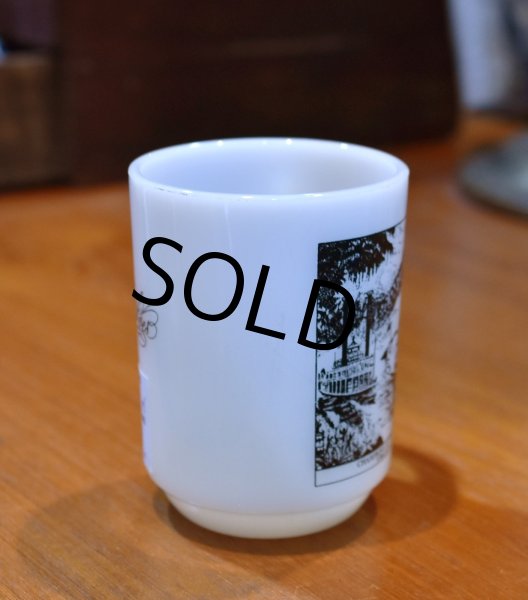 画像4: 【Fire King】【ファイヤーキング】【The Champions of the Mississippi】【マグカップ】ミルクガラス  (4)