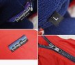 画像2: USA製【パタゴニア】patagonia ナイロン【シェルドシンチラジャケット 】【赤×青】【裏フリースブルゾン】【サイズL】  (2)