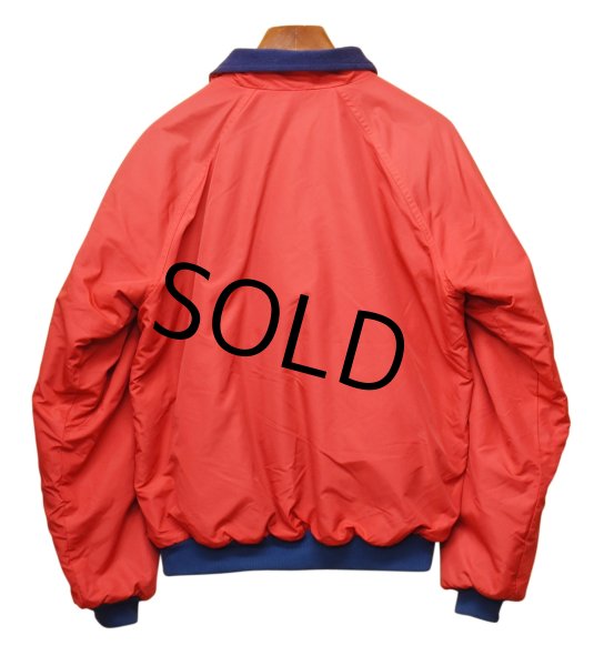 画像3: USA製【パタゴニア】patagonia ナイロン【シェルドシンチラジャケット 】【赤×青】【裏フリースブルゾン】【サイズL】  (3)