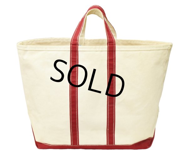 画像5: 70's【ビンテージ】L.L.bean【L.L.ビーン】【白×赤】【筆記体】【キャンバス】【トートバッグ】ビーントート  (5)
