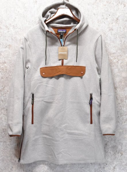 画像1: 新品未使用【パタゴニア】patagonia 【シンチラ】【カグール】【オートミール】プルオーバーフリースパーカー【サイズXS】  (1)