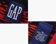 画像2: 【ビンテージ】【オールドギャップ】【GAP】【赤×黒】【雪柄】【コットンセーター】【サイズＭ】  (2)