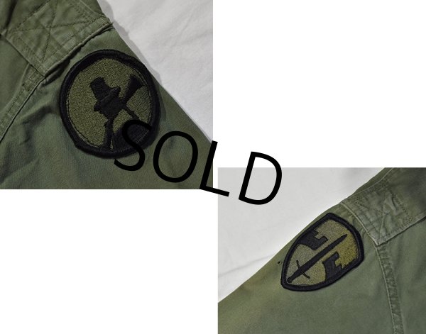 画像3: 【ビンテージ】【60's】【米軍実物】初期型 1st【ジャングルファティーグジャケット】ノンリップ【ファティーグシャツ】  (3)
