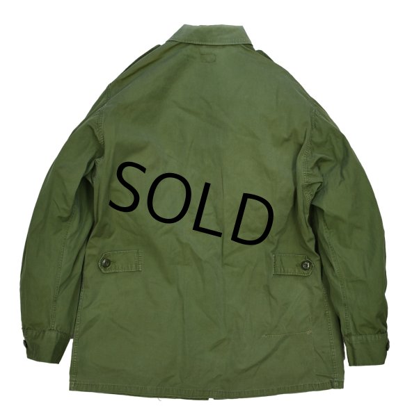 画像4: 【ビンテージ】【60's】【米軍実物】初期型 1st【ジャングルファティーグジャケット】ノンリップ【ファティーグシャツ】  (4)