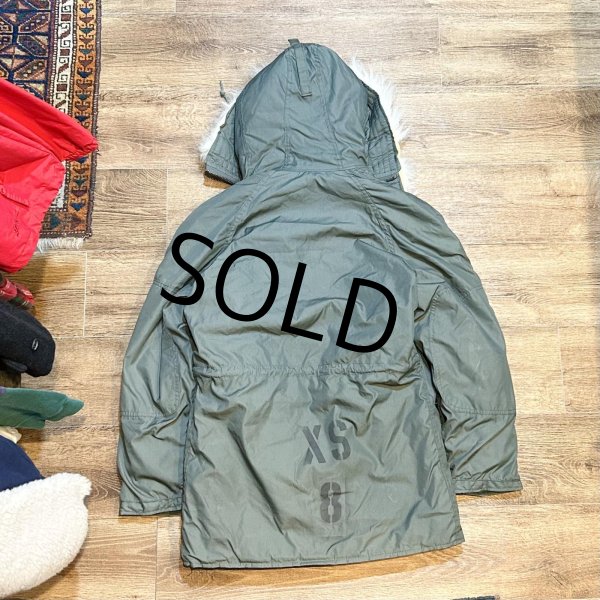 画像3: 80's【ビンテージ】【デッドストック】【米軍実物】【USAF】GREENBRIER INDUSTRIES製【N-3B】【フライトジャケット】【サイズXS】  (3)