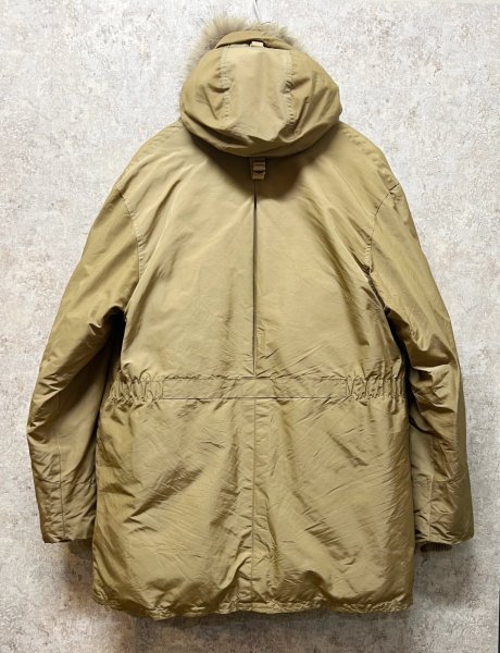 画像4: 80s~【USA製】【ビンテージ】【Eddie Bauer】【エディーバウアー】【ベージュ】スペリオールパーカー【ダウンジャケット】【サイズM】  (4)
