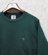 画像1: 程度良好!! 90's【USA製】【ビンテージ】【Duck Head】【緑】【ロゴ刺繍】【スウェット】【サイズＭ】  (1)