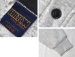 画像2: 90's【USA製】【ビンテージ】【HILTON】【グレー×黒】【ヘンリーネックスウェット】Ｍ  (2)