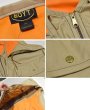 画像2:  USA製【ビンテージ】【BOYT】【ハンティングベスト】【オレンジ×ベージュ】【サイズＸＬ】  (2)