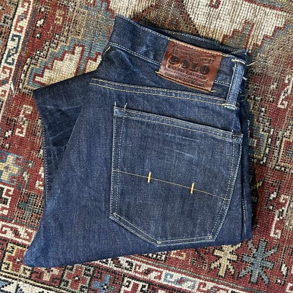 画像1: 【Polo Ralph Lauren】【ラルフローレン】ビンテージ【クラシック867】【デニムパンツ】【31ｘ30】  (1)