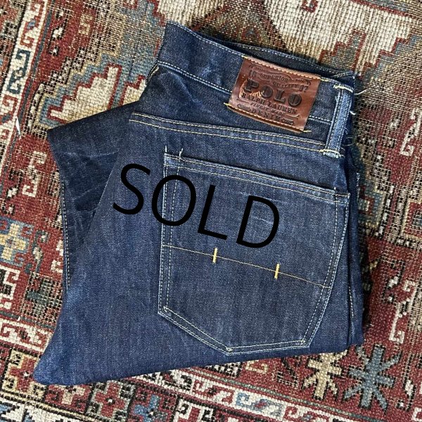 画像1: 【Polo Ralph Lauren】【ラルフローレン】ビンテージ【クラシック867】【デニムパンツ】【31x30】  (1)