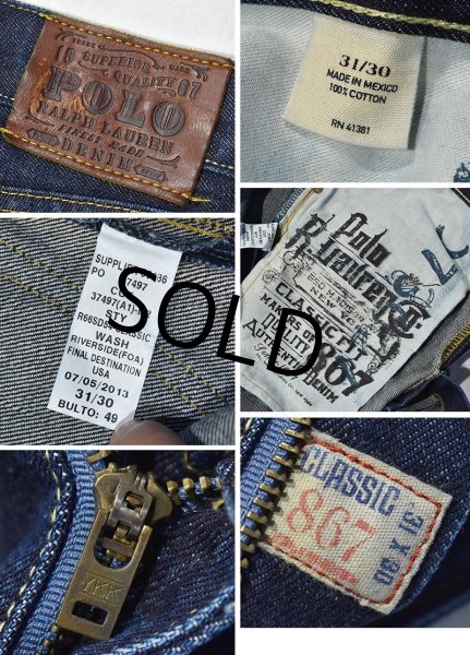 画像3: 【Polo Ralph Lauren】【ラルフローレン】ビンテージ【クラシック867】【デニムパンツ】【31x30】  (3)