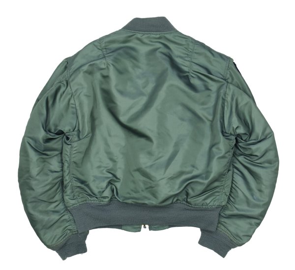 画像4: 70's USAF【米軍実物】ビンテージ【L-2B】  7448J【アルファ製】【フライトジャケット】【サイズM】  (4)