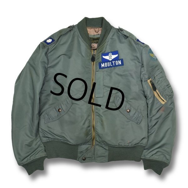 画像1: 50's【米軍実物】【USAF】ビンテージ【7448B】ROLEN SPORTSWEAR社製【L-2B】【フライトJKT】【サイズL】  (1)